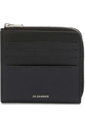 Jil Sander Cartera con logo en relieve