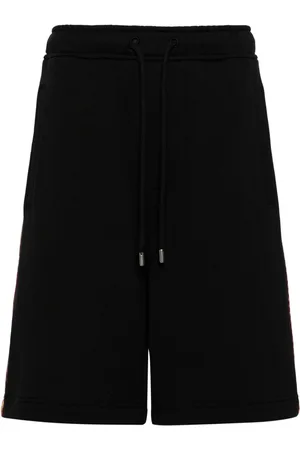 Lanvin Bermudas con bordado en zigzag