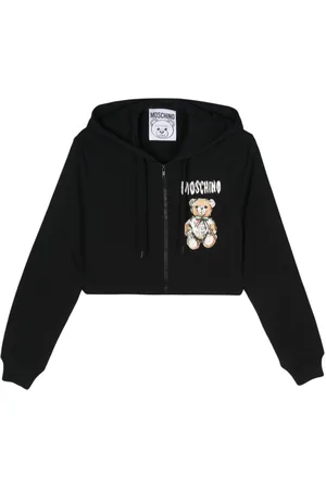 Moschino Sudadera corta con capucha