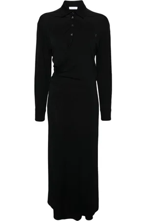 Paco rabanne Vestido midi cruzado