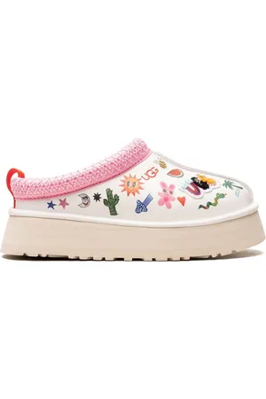 UGG Slippers Tazz Pop Sketch White