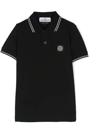 Stone Island Polo con motivo Compass