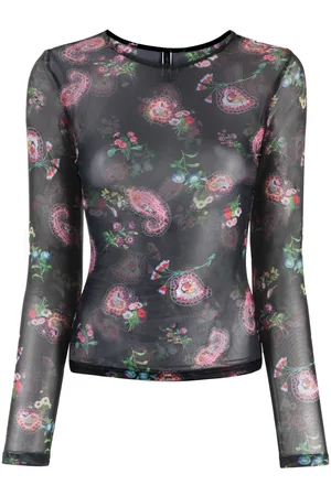 Cynthia Rowley Top con estampado floral