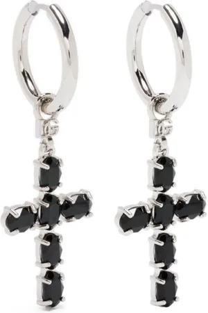 Dolce & Gabbana Aros con charm de cruz