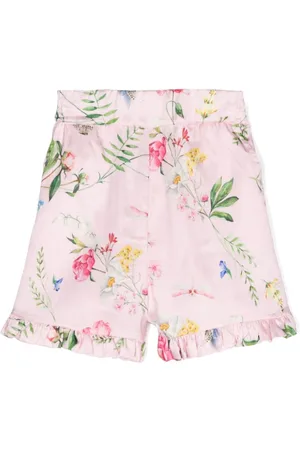 MONNALISA Pantalones cortos con estampado floral