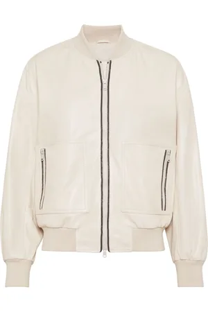 Brunello Cucinelli Chaqueta con cuentas Monili
