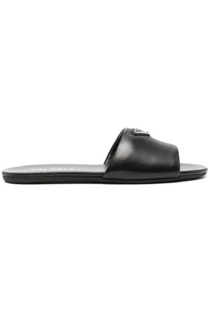 Prada Sandalias con logo triangular