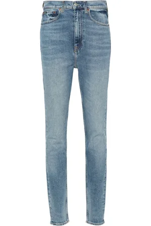 Ralph Lauren Vaqueros skinny Tompkins de talle alto