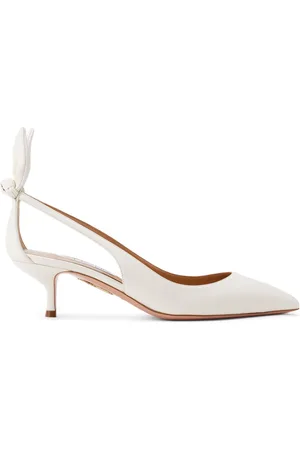 Aquazzura Zapatos Bow Tie con tacón de 50 mm