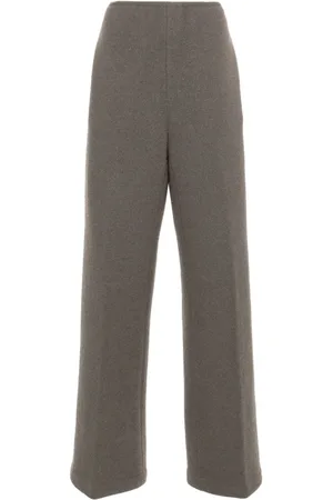 Saint Laurent Pantalones anchos de punto 1990
