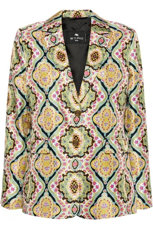 Etro Blazer con estampado floral