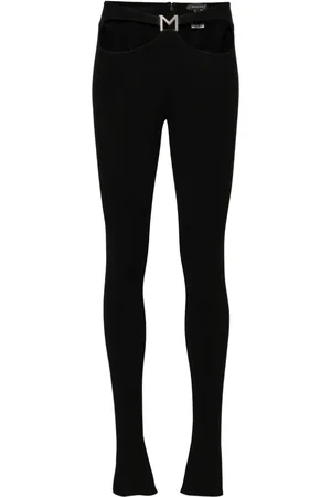 MUGLER Leggins con detalle de aberturas