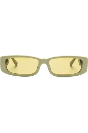 Linda Farrow Gafas de sol Talita con montura rectangular