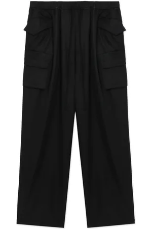 JULIUS Pantalones cargo fluidos con cordón
