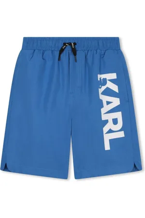 Karl Lagerfeld Bañador con logo estampado