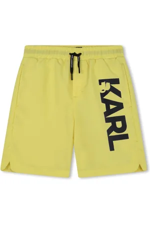 Karl Lagerfeld Bañador con logo estampado