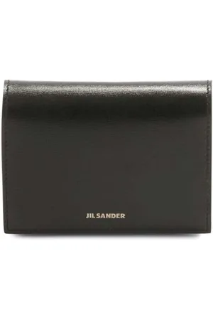 Jil Sander Tarjetero con logo en relieve
