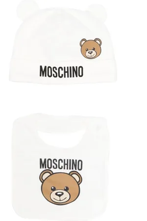 Moschino Gorro con motivo Teddy Bear