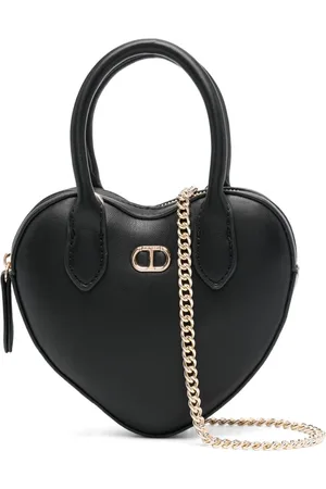 Twin-Set Bolso con placa del logo
