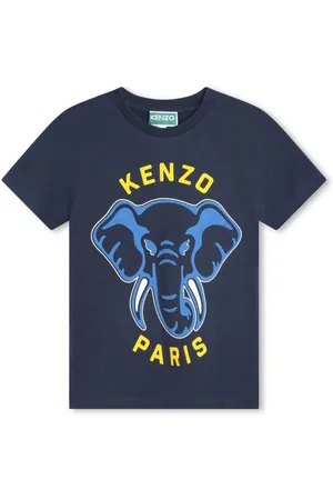 Kenzo Camiseta con logo estampado