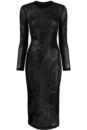 Cynthia Rowley Vestido Aaliyah con detalles de cristal