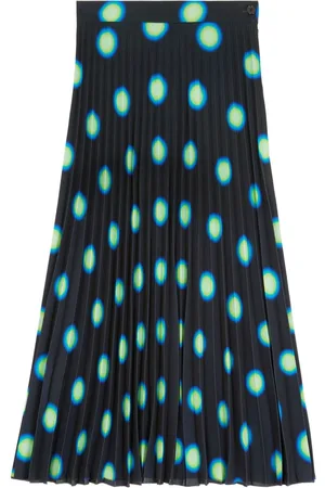 Maison Margiela Falda con estampado gráfico