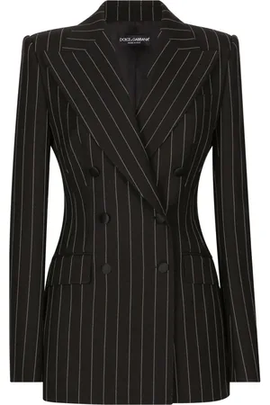 Dolce & Gabbana Blazer Turlington a rayas diplomáticas
