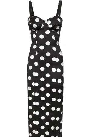 Dolce & Gabbana Vestido con lunares estampados