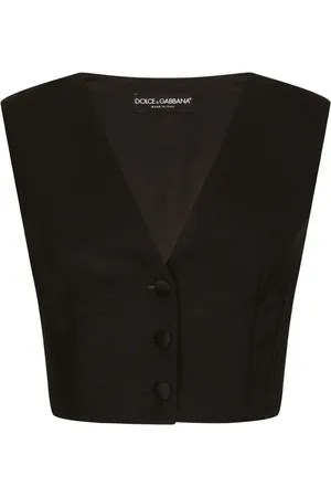 Dolce & Gabbana Chaleco corto estilo bustier
