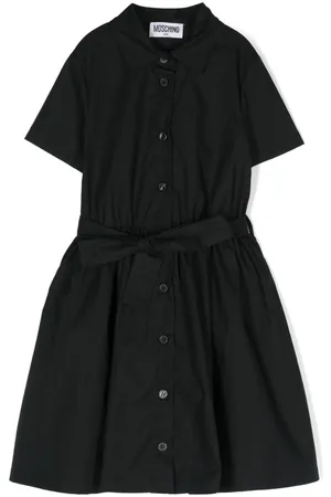 Moschino Vestido camisero con logo