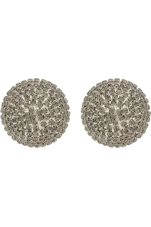 Dolce & Gabbana Pendientes de clip con detalles de cristales