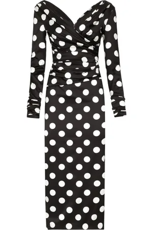 Dolce & Gabbana Vestido con lunares estampados