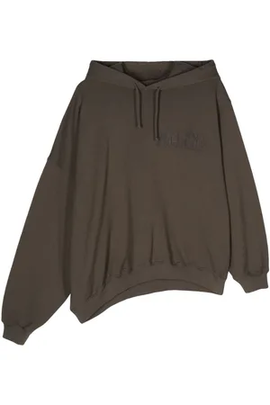 MAGLIANO Sudadera asimétrica con logo bordado