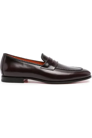 santoni Mocasines con acabado brillante