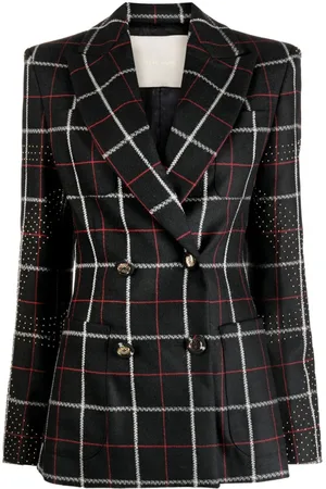 Elie saab Blazer con solapas en pico