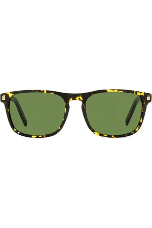 Ermenegildo Zegna Gafas de sol con efecto de carey
