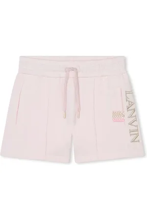 Lanvin Bermudas con logo bordado