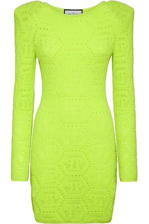 Philipp Plein Vestido corto con monograma