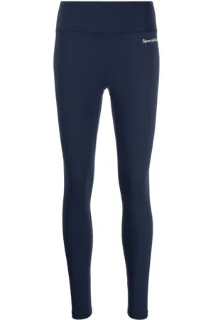 Sporty & Rich Leggins con estampado Serif Logo