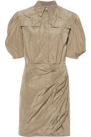 Msgm Vestido de manga farol