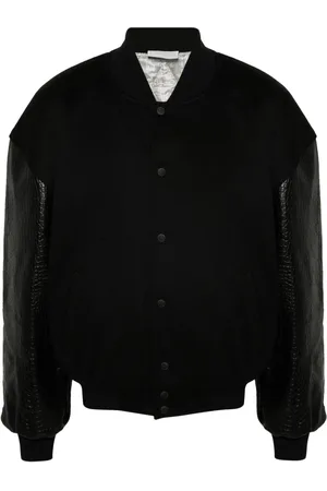 VTMNTS Chaqueta bomber con efecto de piel de cocodrilo