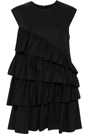 Msgm Vestido con detalle de volantes