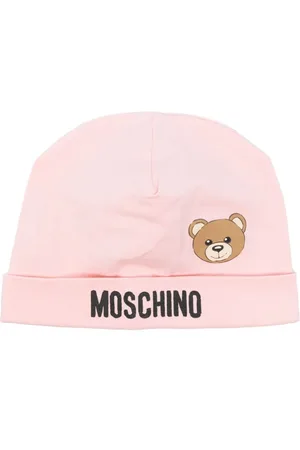 Moschino Gorro con logo Teddy Bear