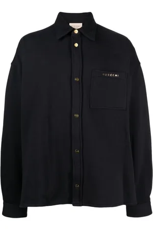 BUSCEMI Camisa con placa del logo