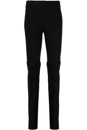 ISABEL BENENATO Pantalones slim a capas