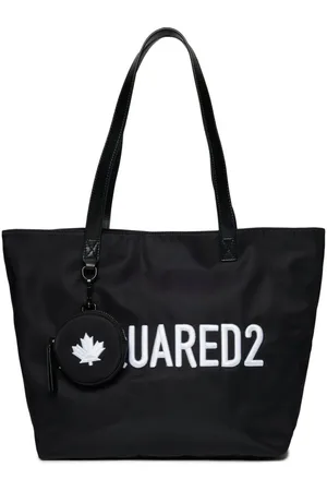 Dsquared2 Bolso de hombro con logo bordado