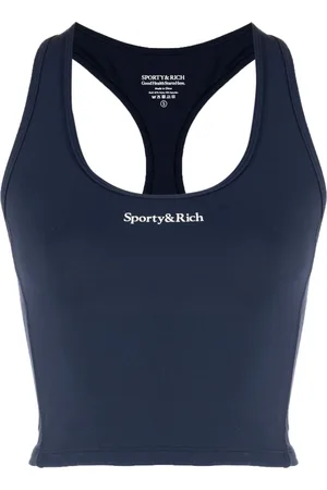 Sporty & Rich Top con logo estampado
