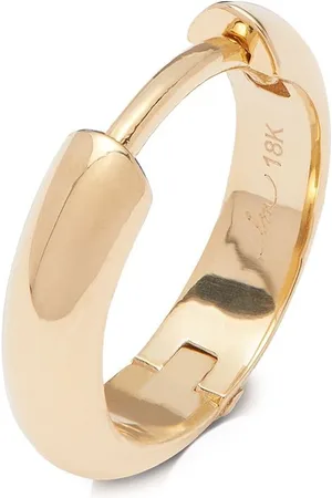 Lizzie Mandler Pendiente huggie Chubby en oro amarillo de 18 ct