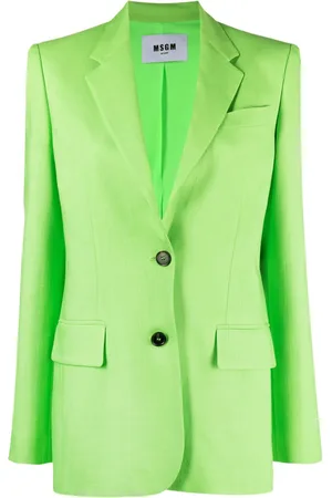 Msgm Blazer texturizado con botones