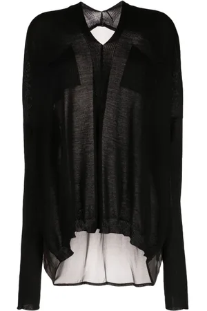 MASNADA Blusa con estampado abstracto